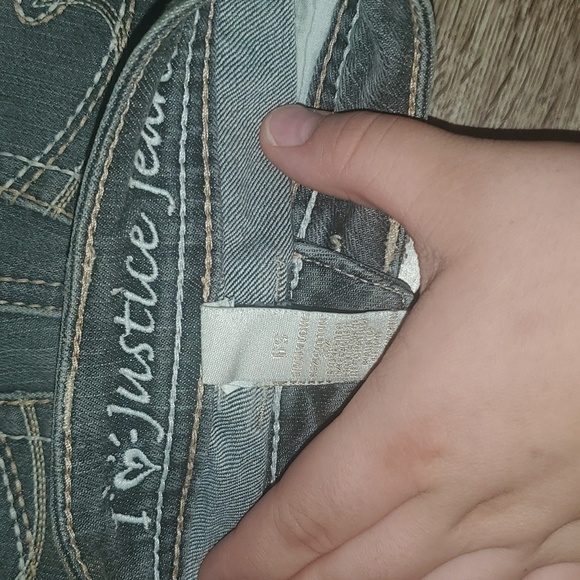 Dark Grey jean shorts - Picture 3 of 4